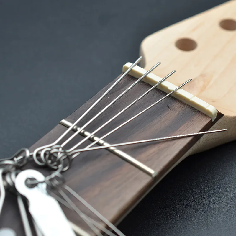 Kim Loại 13 Kích Cỡ Trục Dài Đàn Guitar Các Tập Tin Đàn Guitar Điện Bass Ukulele Cầu Đai Ốc Và Yên Xe Dụng Cụ Làm Bóng Guitarra Dụng Cụ Sửa Chữa