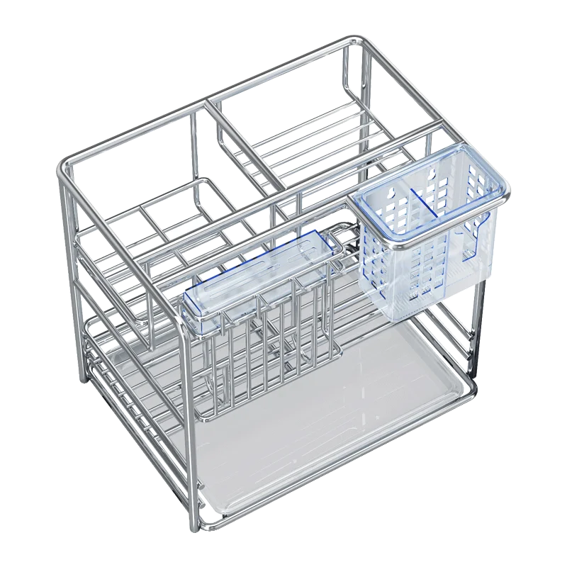 

HNOSS Kitchen Accessories Spice Basket Bottom Metal Pull-out Spice Rack Mechanism