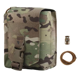 Tactical Molle Pouch Large Multifunctional Hunting Vest Chest Rig Admin Sub Pouch Walkie Talkie Holder Magazine Storage GP Pouch
