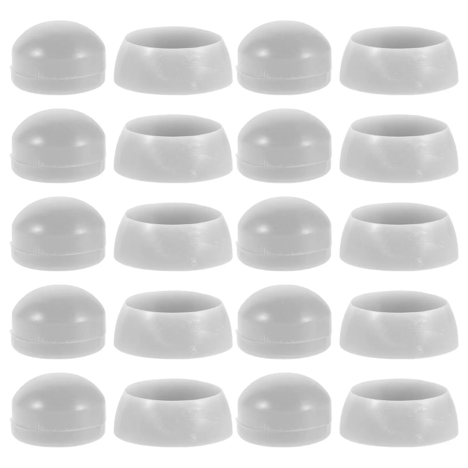 

10Pcs Plastic Playground Nut Caps Safety Dome Covers for Bolts and Nuts Outdoor Play Structures Wear Resistant Weatherproof Easy