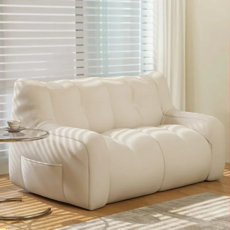 Cute Fabric Living Room Sofas Can Lie Bedroom Bean Bags Double Sofas Living Room Recliner Chairs Sofas for Living Room Furniture