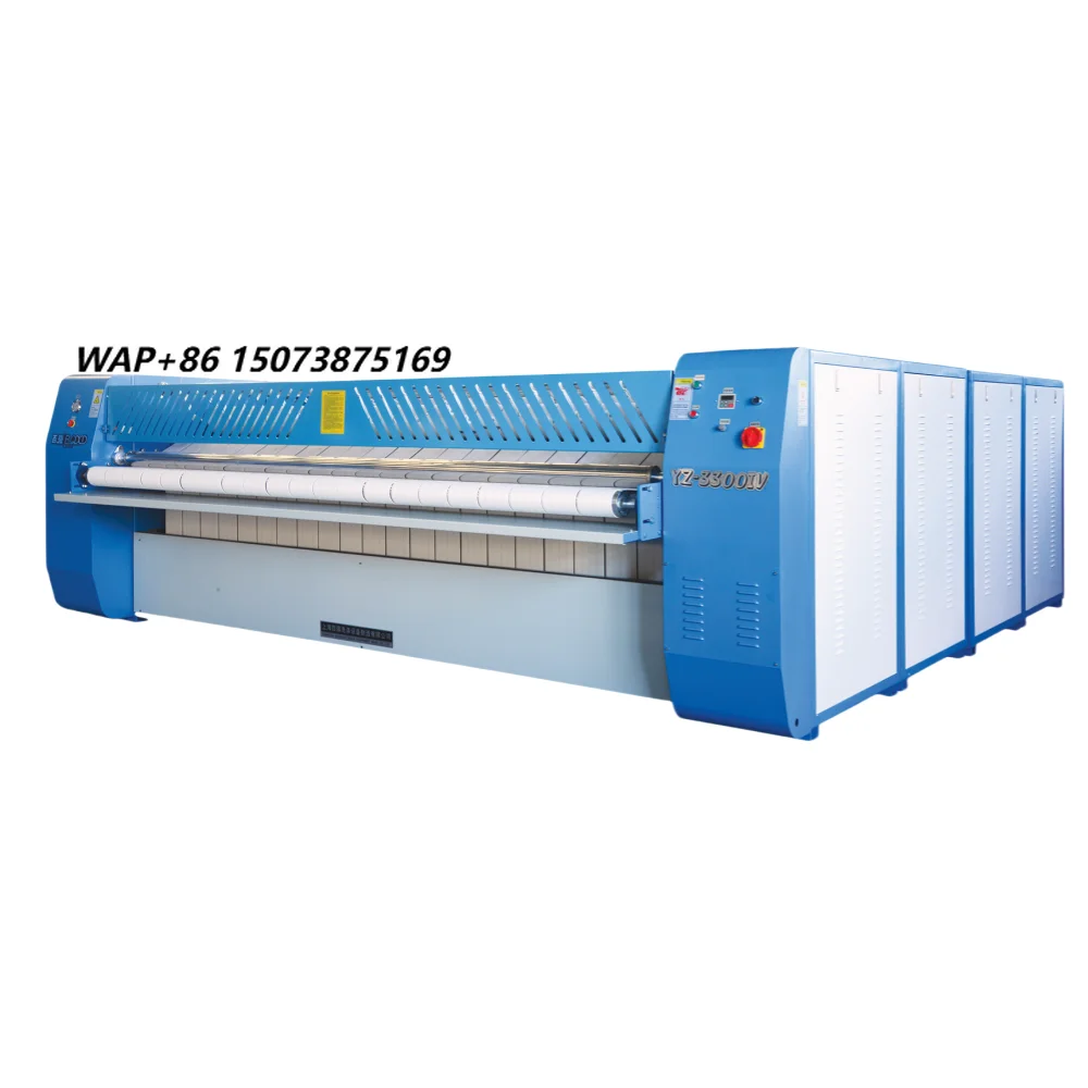 Manufacturer Custom Wholesale Industrial Steam Press Iron Automatic Bed Sheet Ironing Linen Machine for Hotel