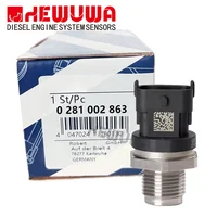 0281002863 314014 Regulador del Sensor de presión del riel de combustible A010 para motor diésel Kia Hyundai 1,5 1,6 2,0 2,2 2,5 CRDi