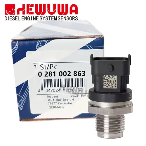 0281002863 314014 Regulador del Sensor de presión del riel de combustible A010 para motor diésel Kia Hyundai 1,5 1,6 2,0 2,2 2,5 CRDi