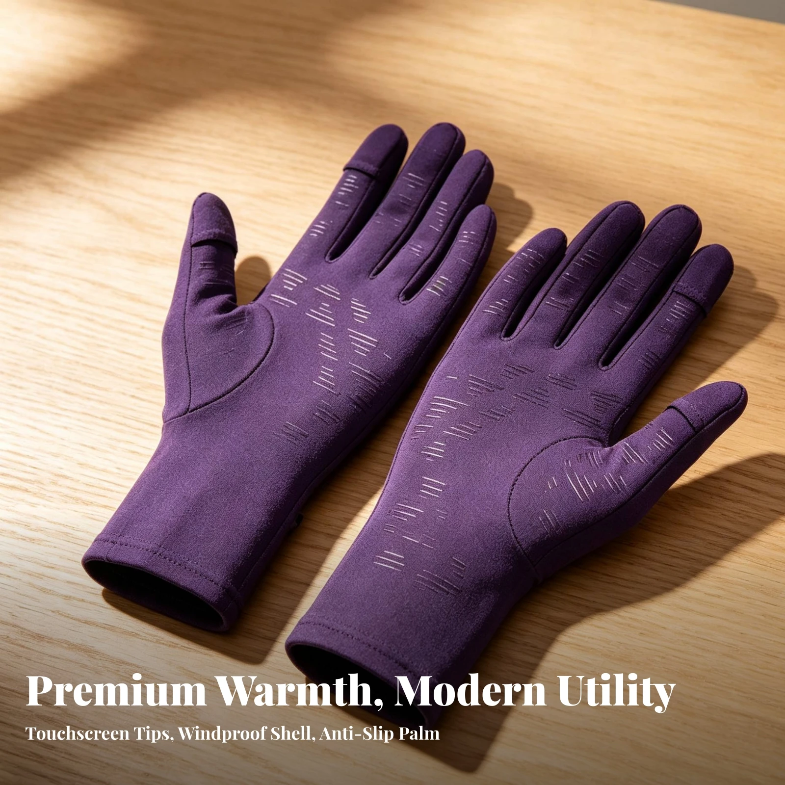 Flip-Finger Gloves Flexible Touchscreen Gloves Apparel Anti-Slip Snug for Cyclists, Cycling, Hiking