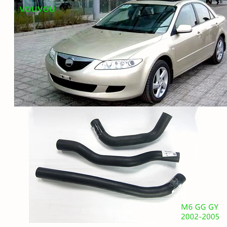 Autozubehör LF17-15-186 Motorkühlung Kühlerschlauch für Mazda 6 2002–2005 GG GY 1.8 2.0 2.3