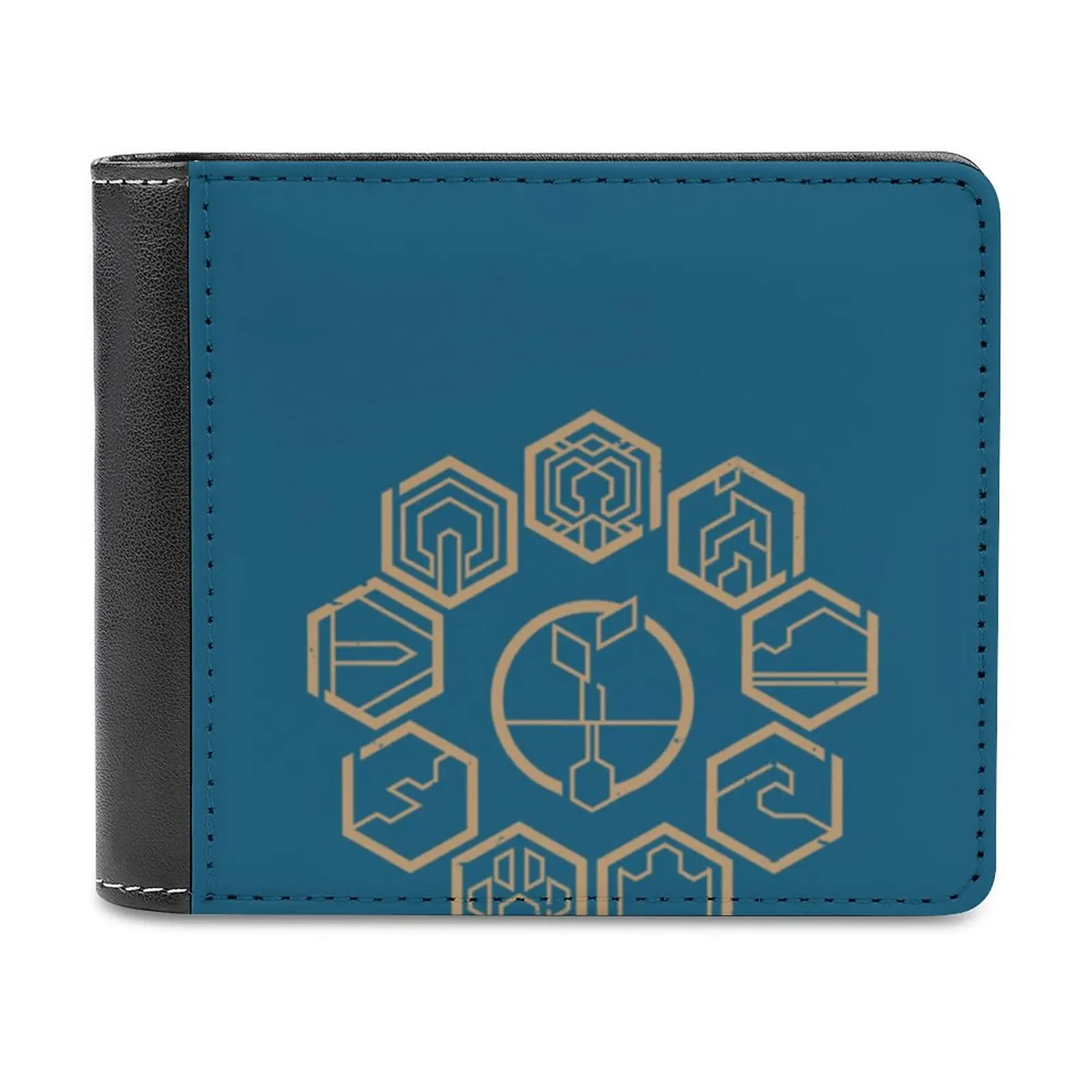 

Мужской кошелек Horizon Gaia из искусственной кожи, короткие мужские кошельки, кошелек для кредитных карт для мужчин, сумка для денег Horizon Forbidden West Horizon