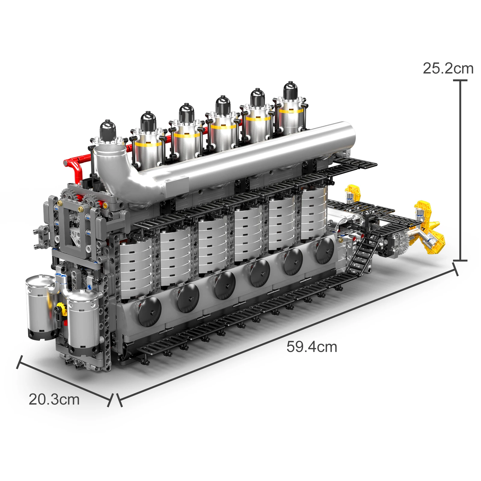 MOLD KING 10209 Technisches Auto-Spielzeug