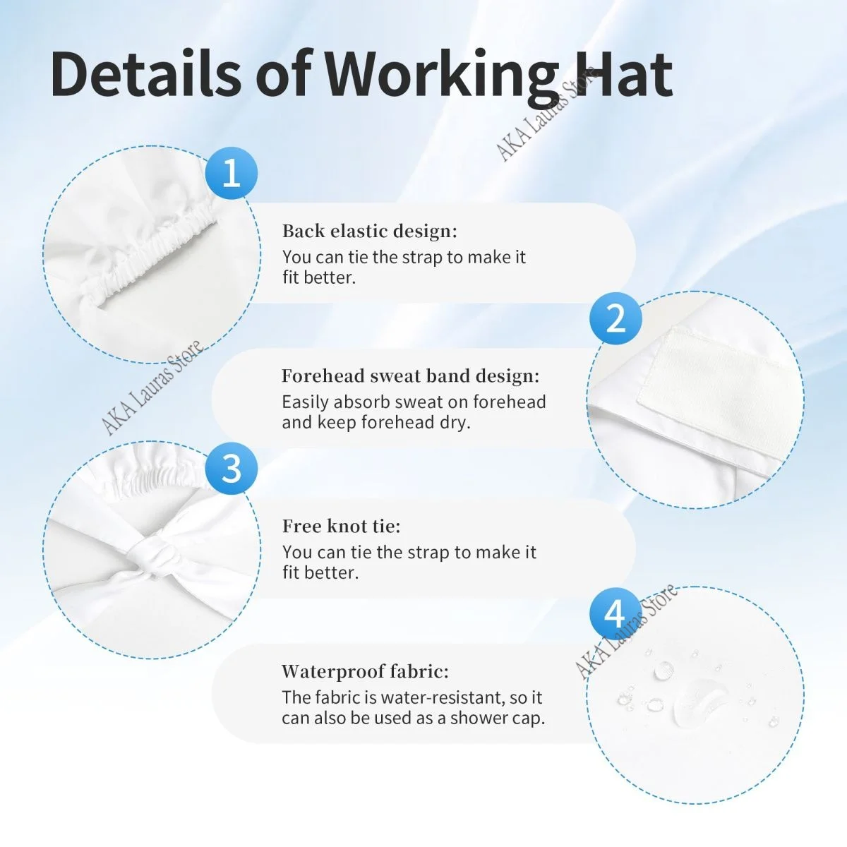 Skull Hats Scrub Hat Funny Salon Working Cap Laboratory Pet Shop Nursing Scrub Cap Anaesthesia Scrub Cap