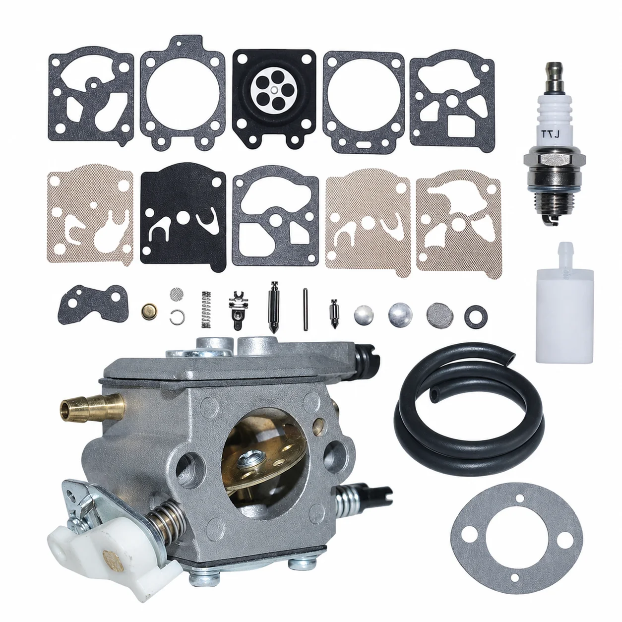 OEM 503281504 Walbro K20-Wat Carburetor Kit For Husqvarna 50 51 55 Rancher Chain Drive Chainsaw Repair Parts Replacement