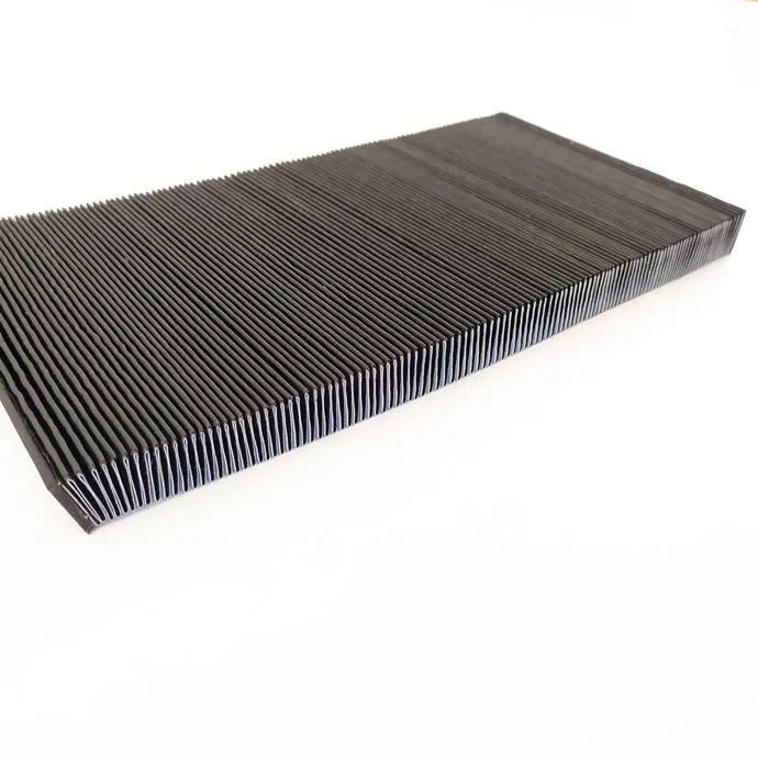 

ZDe factory direct quality assurance dustproof folding accordion pleats bellows for CNC machine tools