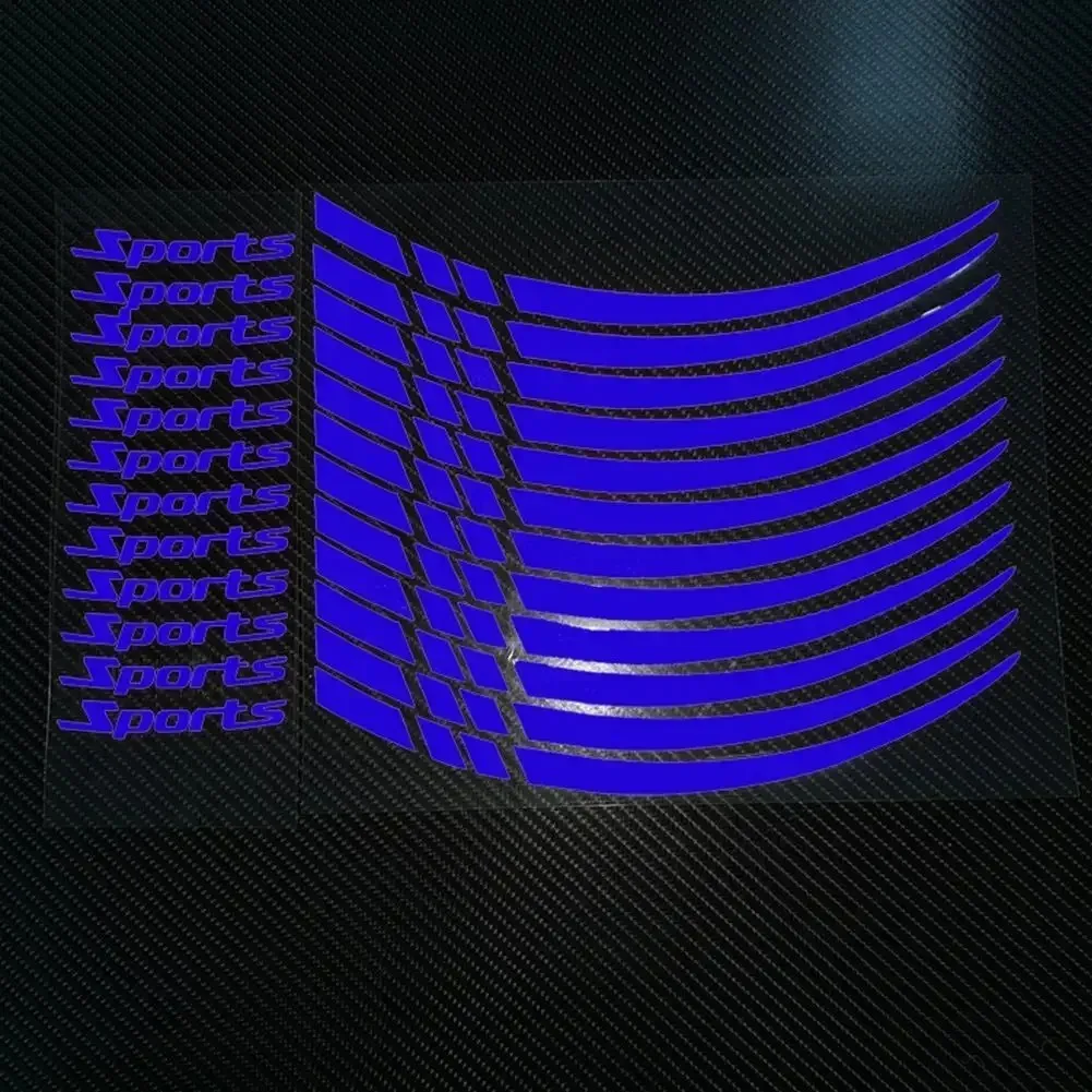

Обод колеса мотоцикла, полоса, наклейка на колесо, лента, наклейка 18-21 дюймов, спортивные наклейки на колеса, светоотражающая наклейка для шоссейного велосипеда