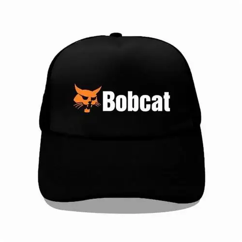 Bobcat Tractor Bob Cat  Trucker Hat –Printed Logo Baseball Cap Adjustable Unisex