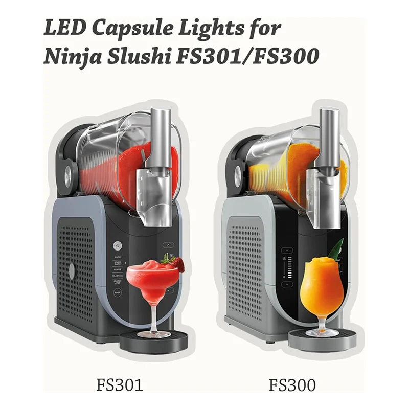 ABMI-Capsule-Shaped Lighting Module For Ninja Slushi FS301/FS300 Slushie Machine Accessory
