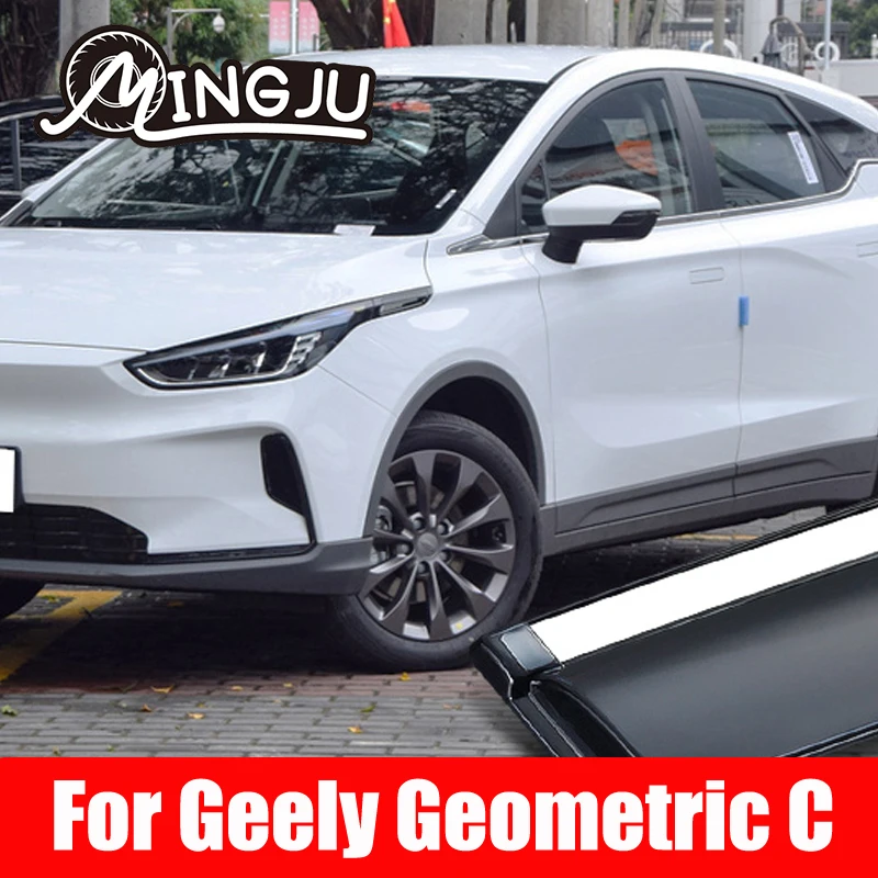 

For Geely Geometric C 2021 2022 2023 2024 Window Visor Awnings Shelters Vent Shades Sun Rain Deflector Guard Auto Accessories