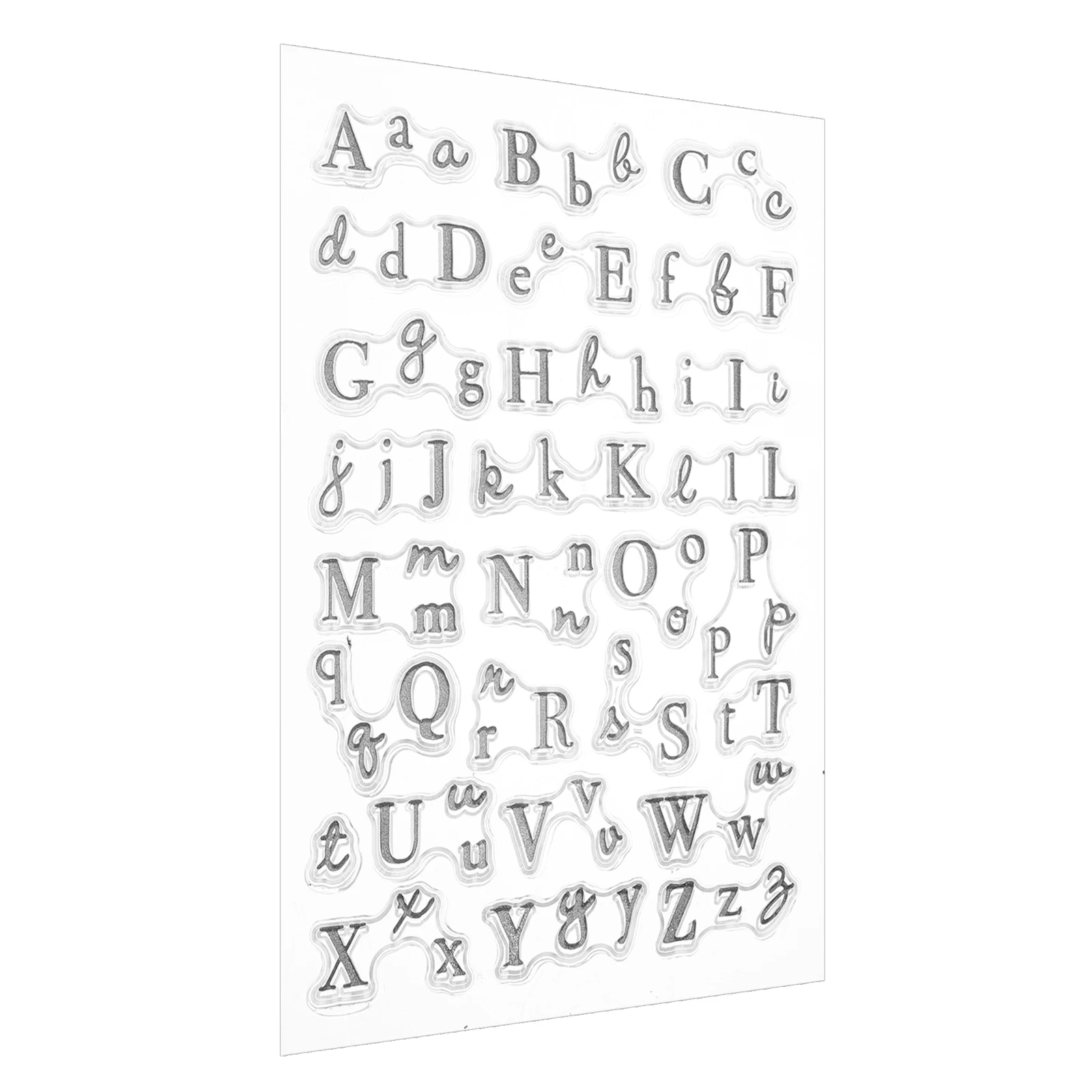 

Silicone Stamp Diy Letter Stamps For Scrapbooking Journal Decoration Crafts Decorative Handmade Cards Retro Alphabet Theme