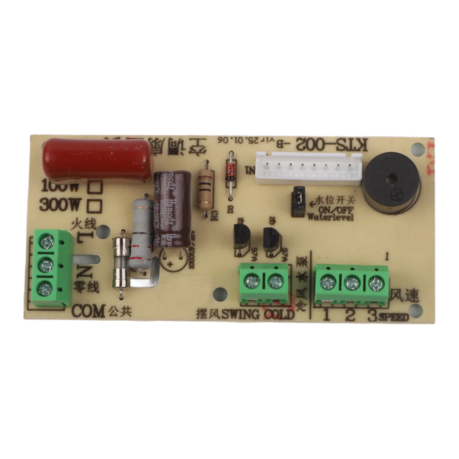 300W AC110-220V Air Conditioner Fan Circuit Control Board PCB ABS With Timer Natural Wind Mode Easy Install Home Office Part