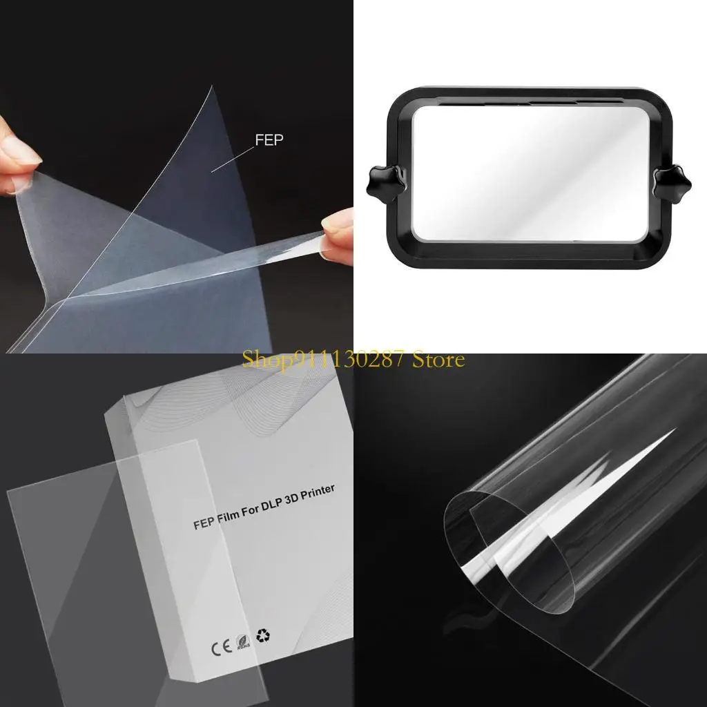 J1HC 200 x 140 x 0,1 мм пленка FEP FEP Пленка 2pcs для SLA DLP Printer J1HC 200 x 140 x 0,1 мм пленка FEP FEP Пленка 2pcs для SLA DLP Printer