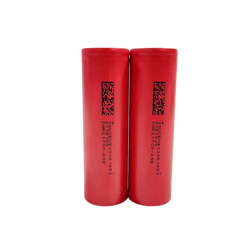 1-10pcs DMEGC 45E INR 21700 Battery 4500mAh Capacity Rechargeable lithium-ion battery Cell 3C Currents 3.7V For Battery Pack