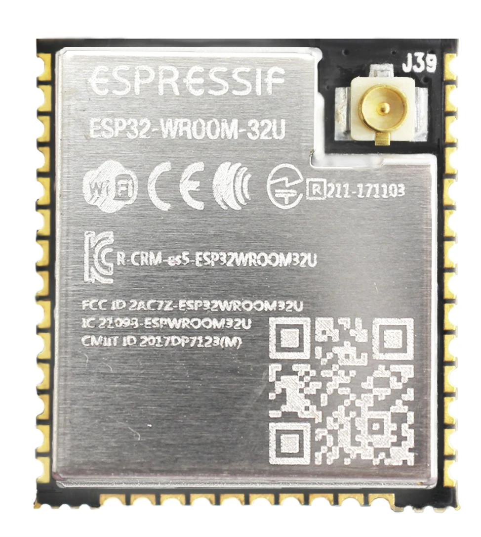 ESP32-WROOM-32U Dual Core Wi-Fi & Bluetooth Module IPEX Antenna