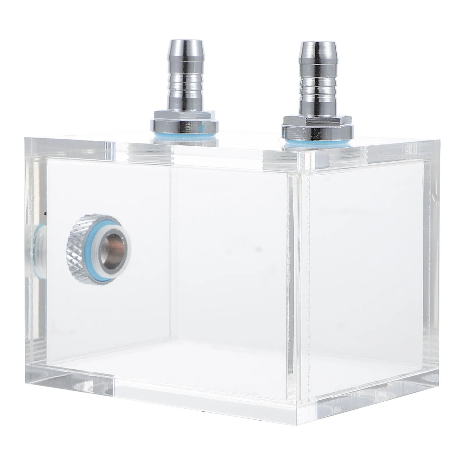

Pc Computer Water Cooling Tank Acrylic Transparent 200Ml Small Reservoir Liquid Cooler Cooling System Water Cooler Radiator