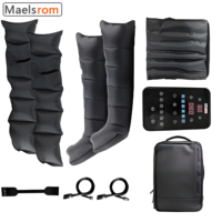 Air Compression Leg Massager Presoterapia Recovery System Pump Boots 6 Chambers for Muscle Relief Blood Circulation Athletes