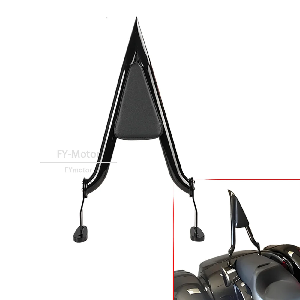 

Rear Passenger Backrest with Pad Sissy Bar for Harley FLRT Freewheeler 2015-2024 & Road Glide 3 FLTRT 2023-2024