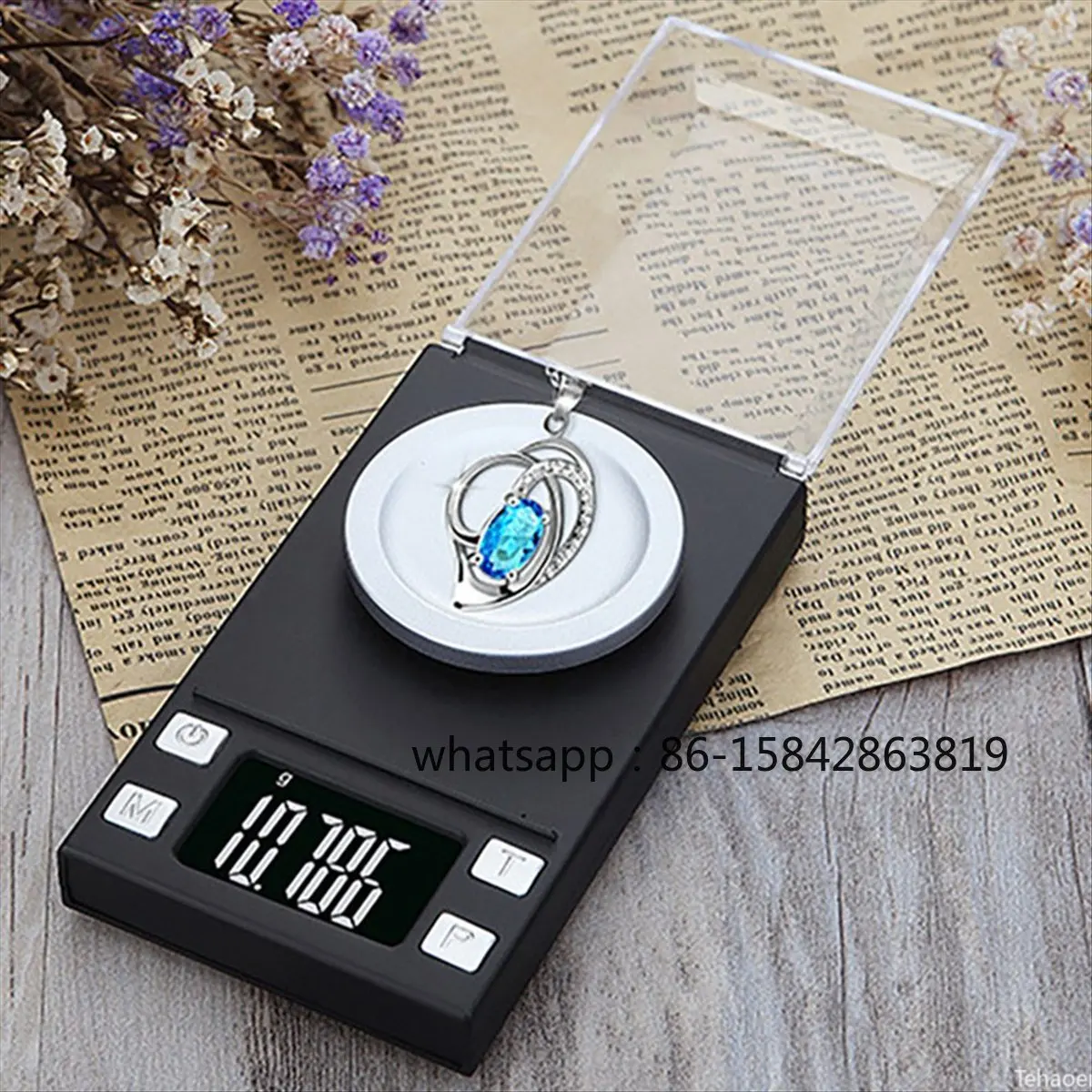 Pocket Scale 0.001g Precision Digital Electronic Gold Jewelry Carat Diamond Balance Mini Mg Scales Portable Weighing