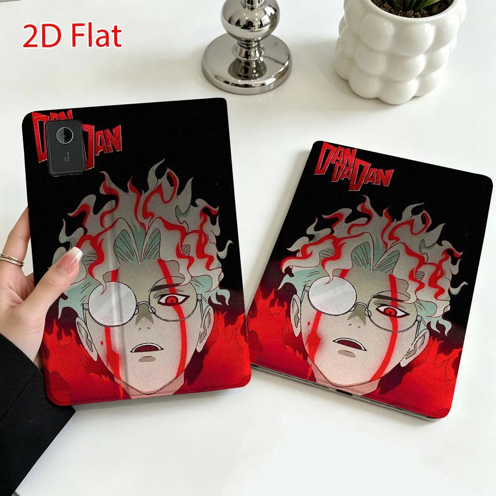 Dandadan Anime Soft For Lenovo Xiaoxin Pad Pro Tab P12 P11 11 13 11.2 inch K11 Plus Pen Tray Tablet Case
