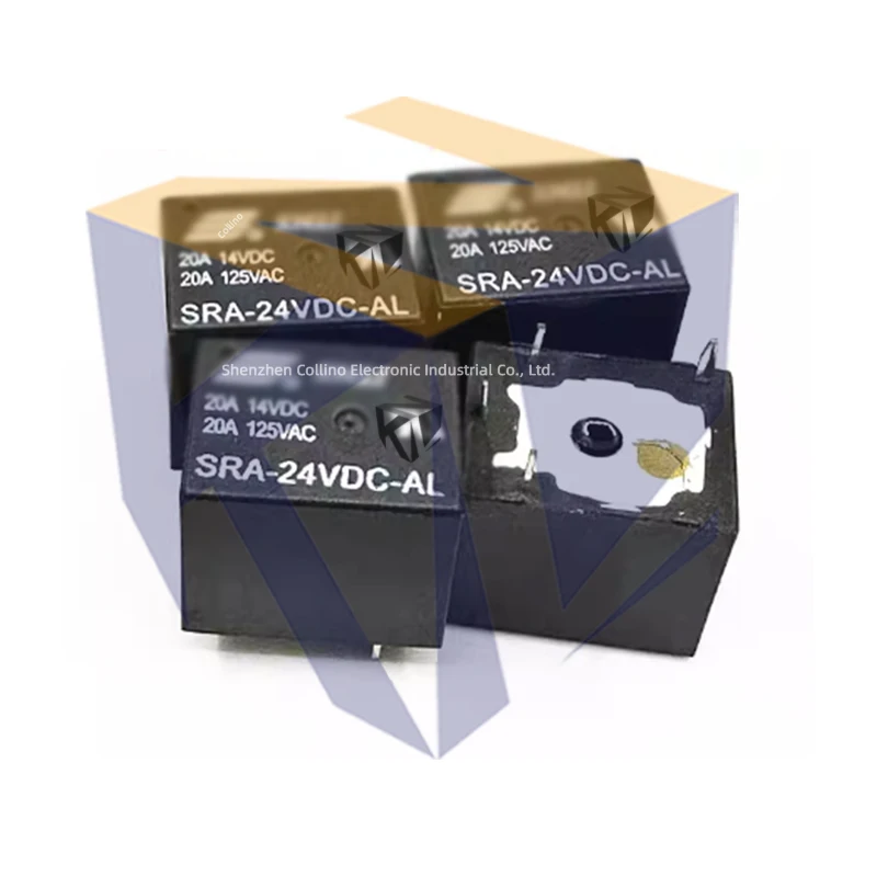 5pcs SRA-24VDC-AL 24V 4-pin 20A Automotive Relay