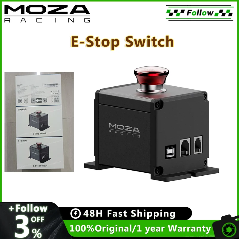 MOZA Racing E-Stop Switch