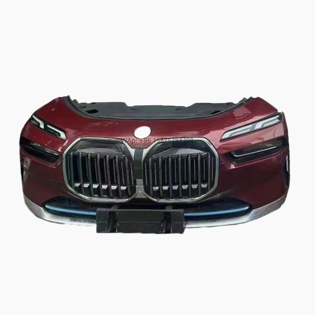

Front Bumper and Headlight Grille Radiator, Parking Sensor Absorber and Anti-collision Beam of the for 7 Series G70