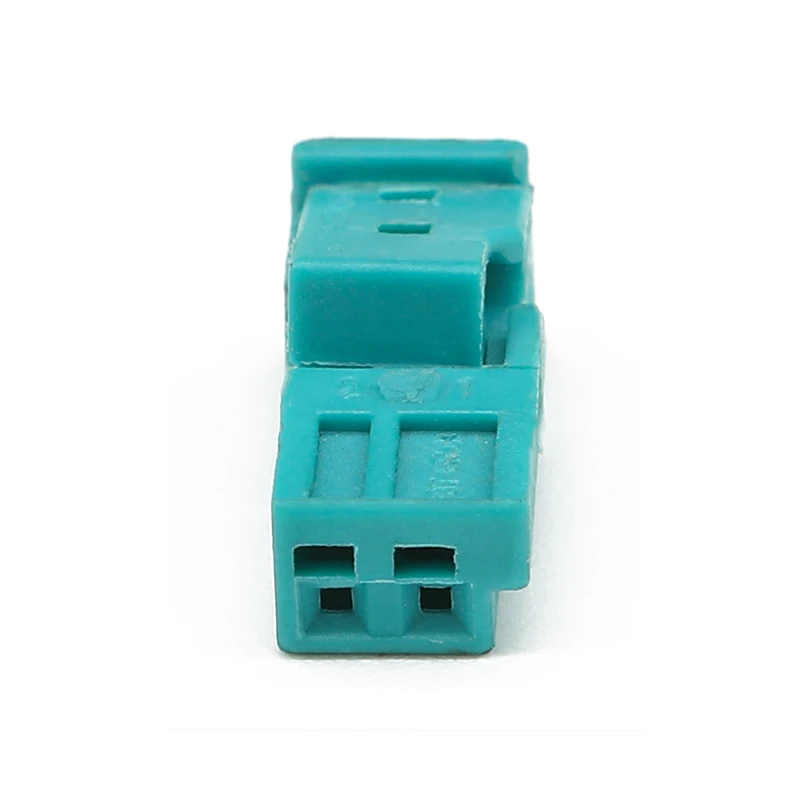 9-1718333-1 Green female waterproof automotive connector 2-hole male and female end wiring harness connector
