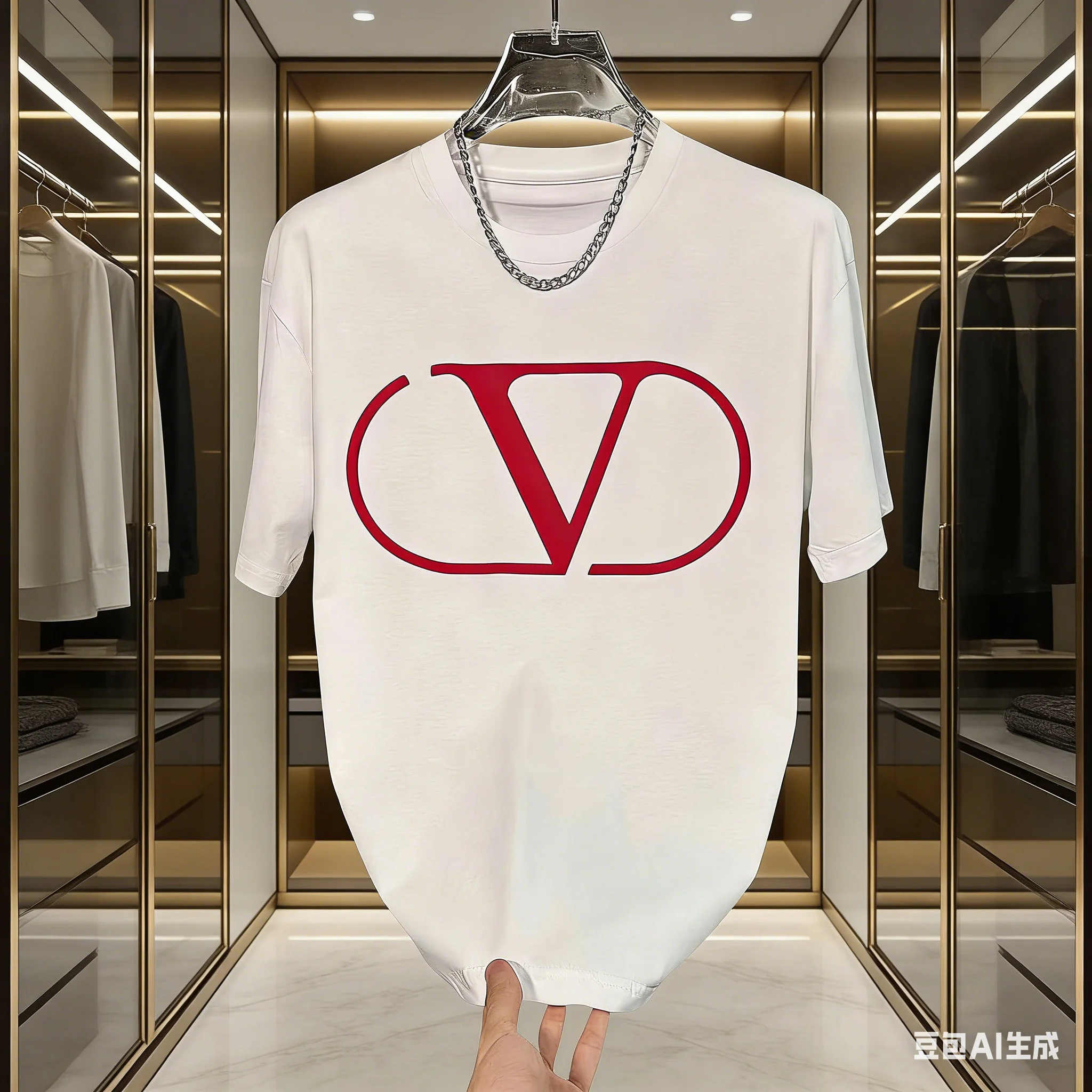 

Футболка в стиле Y2K 2026 года: роскошный дизайн, хлопковый принт, свободный крой, короткий рукав, простой повседневный топ, модная футболка с круглым вырезом