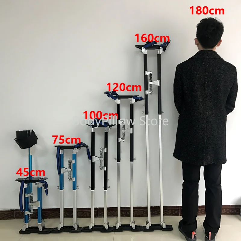 

Aluminum Alloy Stilts Adult Lifting Foot High Feet Heightening Machine Shoes Interior Decoration Stage Performance