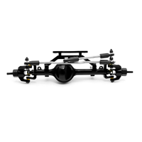 KKZ-Metal Complete Front Axle for 1/10 RC Crawler YotaII Yota 2Generation D90 2Generation RC Accessories Black