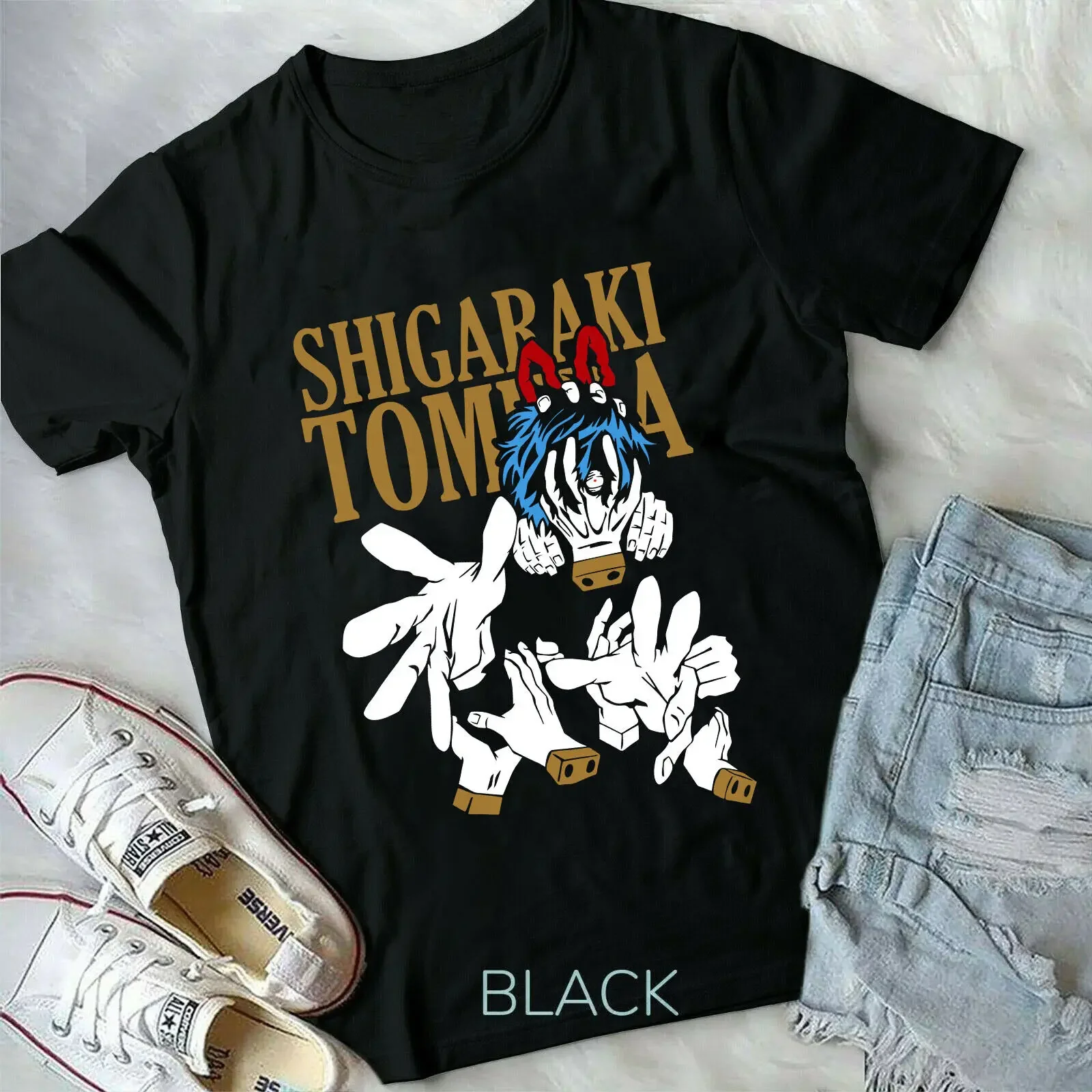 

Shigaraki Tomura,Villain,Glitch,Boku no Hero,BNHA, Aesthetic,new Unisex T-Shirt