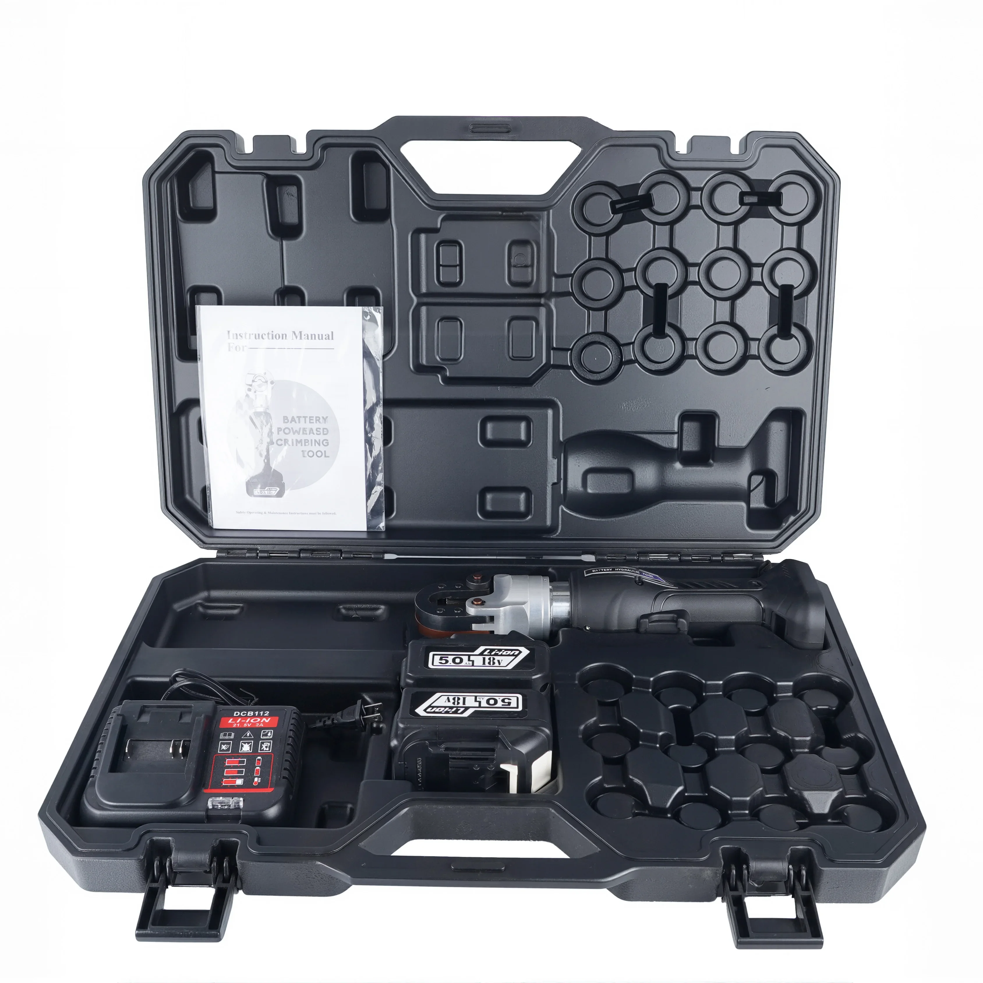 Industrial Cordless Battery Hydraulic Crimping Tool Integrated Hydraulic Cable Cutter for Electrical Installation
