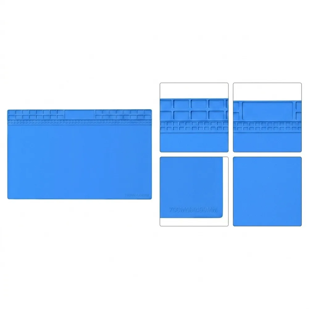 70x40cm for static Silicone Mat for Soldering Station for High Density Heat Resistant for Electronic Component Assembly