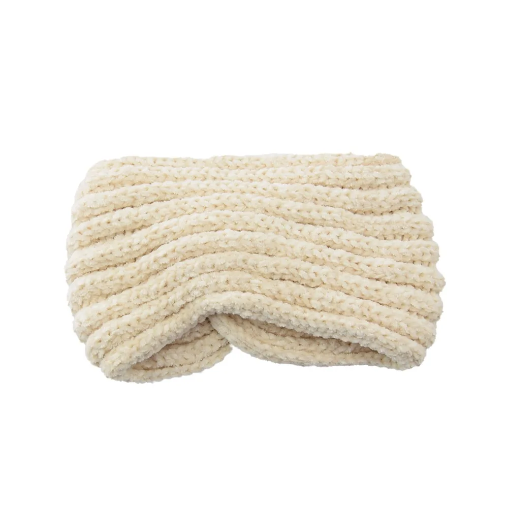 Corduroy Wide Cross Headbands for Woman Solid Warm Hairband Elastic Sports Yoga Headwear Girls Hair Band Hair Accessories New