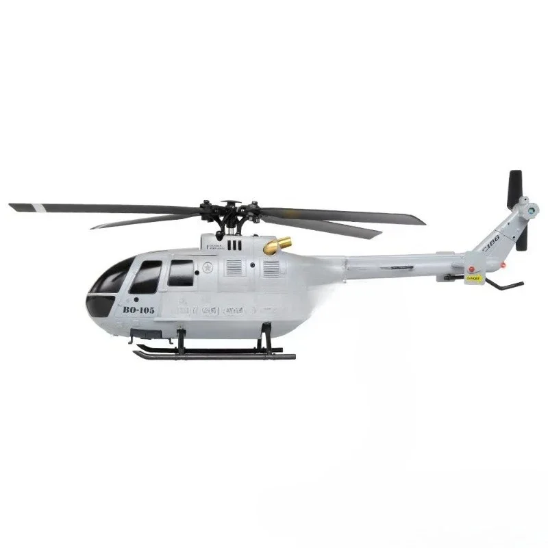 Remote control model aircraft helicopter unmanned simulated combat aircraft, single paddle four drop resistance, children's