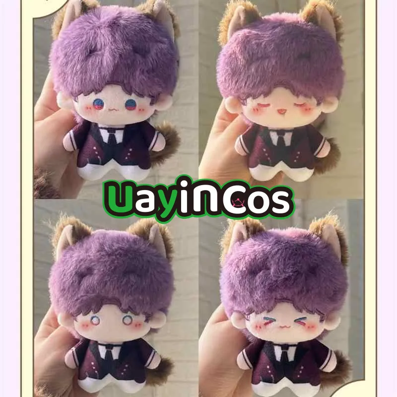 

Love and Deepspace Xavier Zayne Ralayo Stuffed 10cm Plushies Soft Plush Doll Clothes Bag Pendant Keychain Anime Figure Toy For K