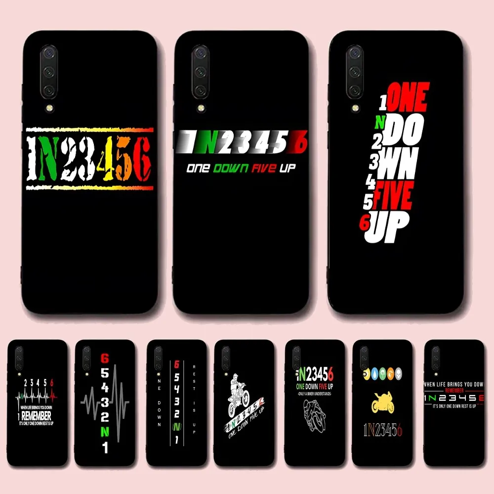 1N23456 M-Motorcycle Phone Case For Xiaomi Mi 5X 8 9 10 11 12 Lite Pro 10T PocoX3pro PocoM3 Note 10 Pro Lite