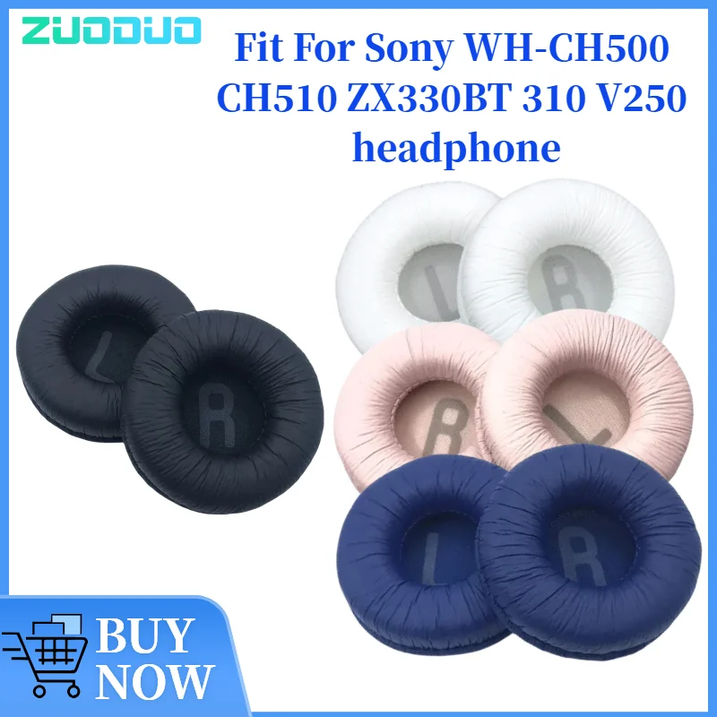 

ZUODUO Replacement Ear Pads for Sony WH-CH500 CH510 ZX330BT 310 V250 Headphones Ear Cushions, Headset Earpads, Ear Cups Earmuff