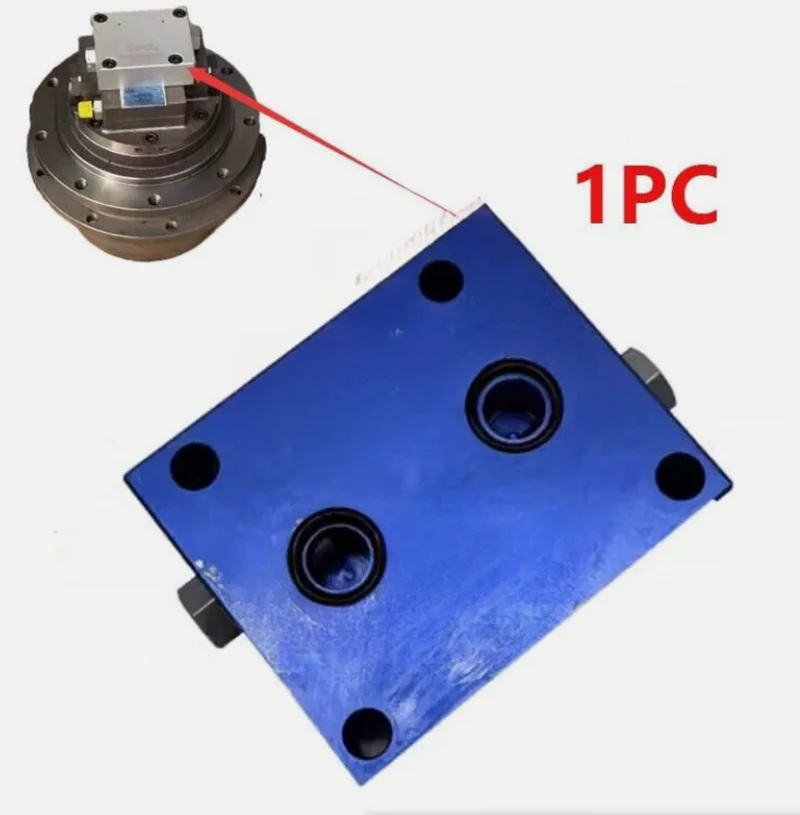 

1pc For Lovol Excavator 60 65 Bobcat 331 Travel Motor Brake Valve Block 3-6 tons