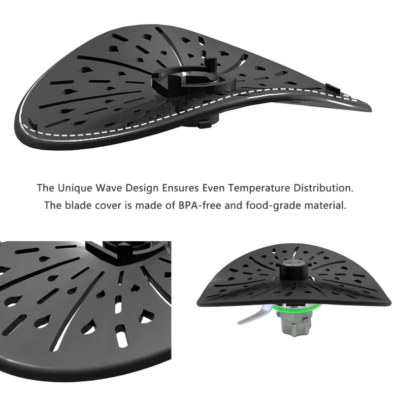 Strumento cottura lenta Copri lama Coperchio protettivo lama Frullatori Parte Copertura per alimenti Accessori da cucina per