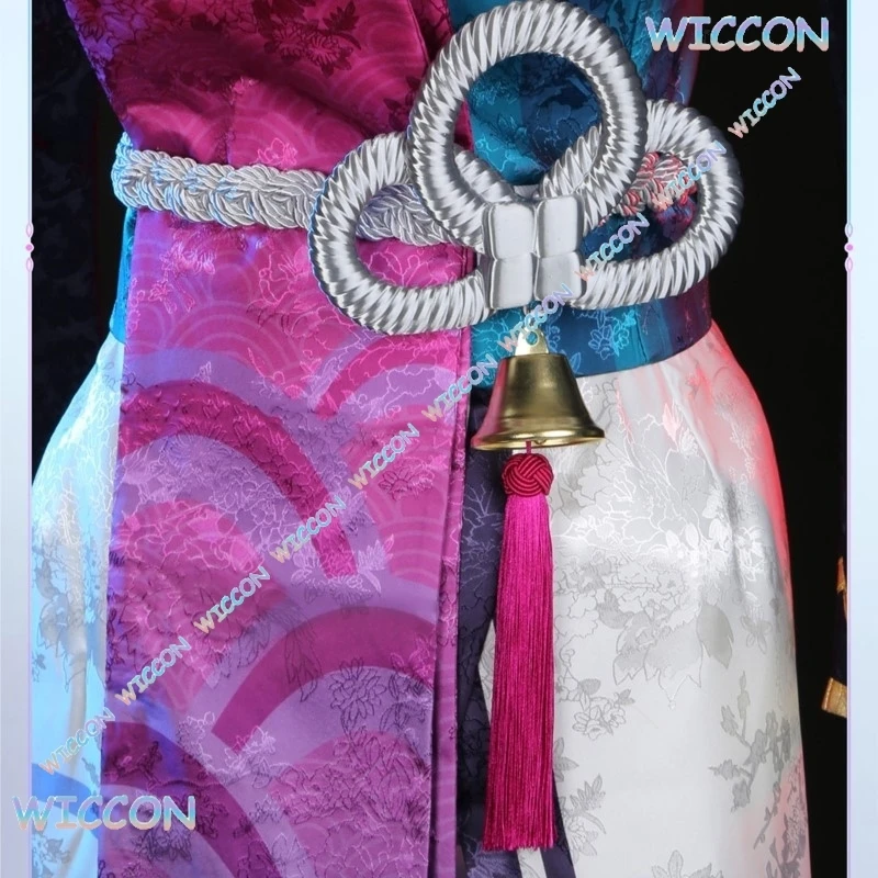 [wonaa]  Spirit Blossom Soraka Cosplay Costume Headpiece Anime Game Role Play Outfit Summer Convention Festival