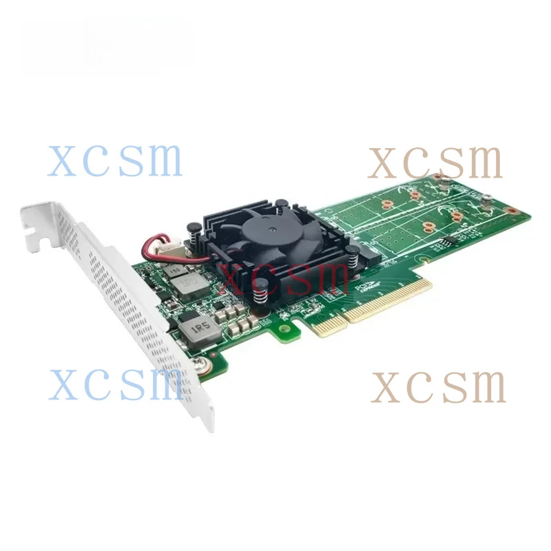 FOR LRNV9547LP-4I (2280) PCI Express X 8 to Quad Ports 4 X M.2 NVMe SSD Switch Adapter