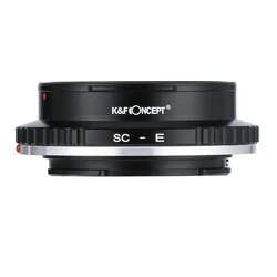 K&F Concept RF to E Lens Adapter Contax RF to Sony E Camera a5000 a6000 a6400 A7C A7C2 A1 A9 A7S A7R2 A73 A7R4 A7R5