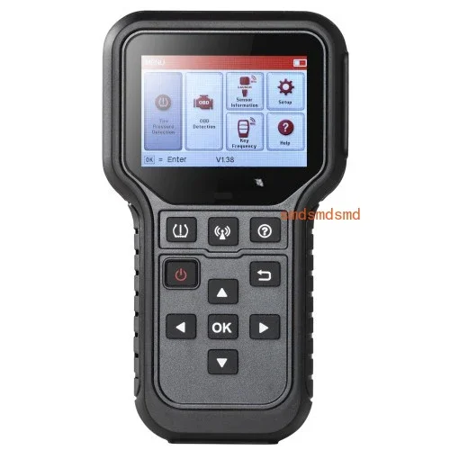 

Tire pressure activation and diagnostic instrument